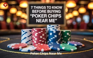 poker chips near