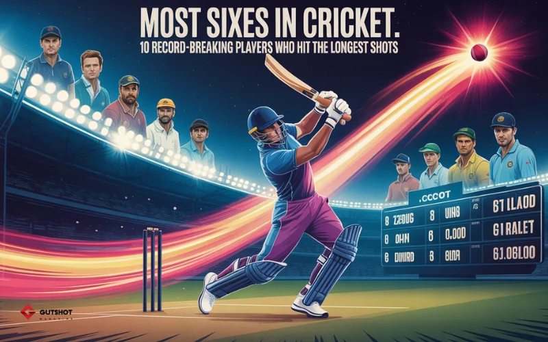 most sixes in cricket